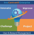 innoCentrum modules: Innovate, Improve, Campaign, Challenge, Brainstorm and Project